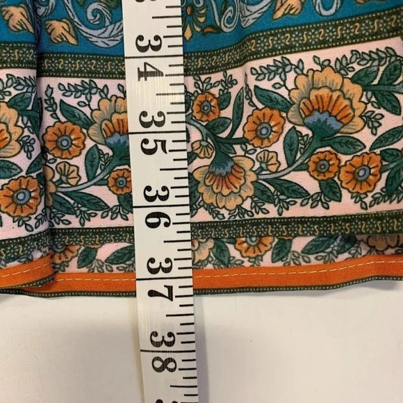 Kara and Kate Women's Floral Button Front Short Sleeve Dress Size L NWT - Picture 12 of 12